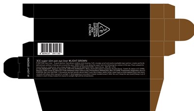 Image Of Carton (3ce Super Slim Pen Eye Liner Light Brown Carton)